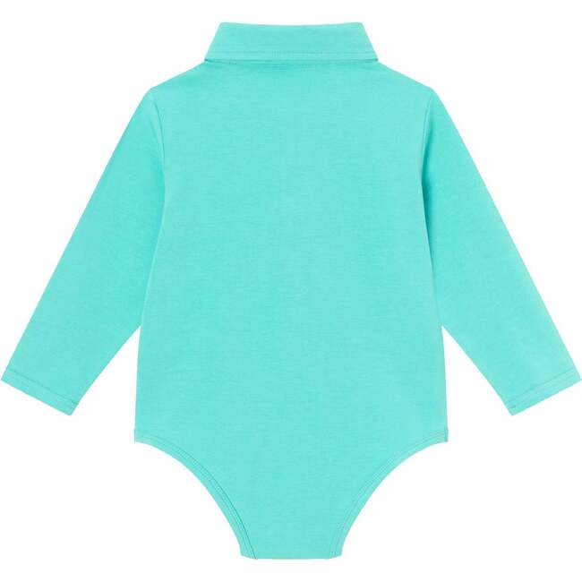 Infant Suspender ShirtzieÂ® & Pique Pant Set, Teal - Mixed Apparel Set - 7