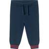 Infant Knit Henley Sweater & Pants Set, Navy - Mixed Apparel Set - 6