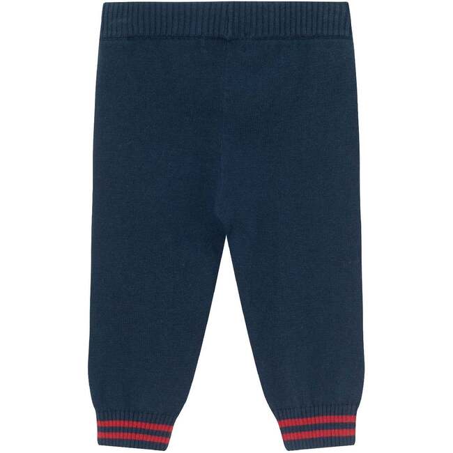 Infant Knit Henley Sweater & Pants Set, Navy - Mixed Apparel Set - 7