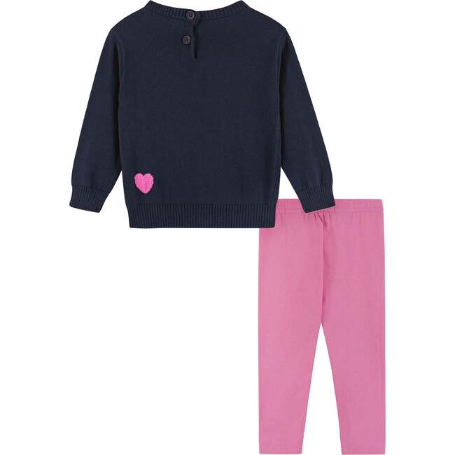 Infant Heart Sweater w/Pink Legging Set - Mixed Apparel Set - 5