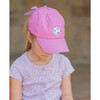 Soccer Bow Baseball Hat, Magenta - Hats - 3