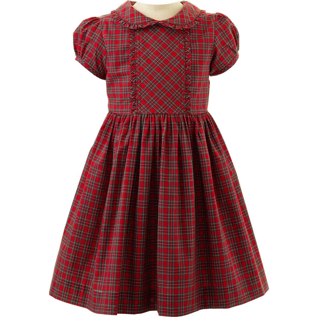 Love on sale Shack Fancy Prairiecore Plaid Peter Pan Collar Dress