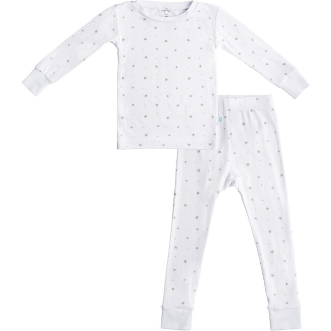 Toddler Bamboo Pajamas, Grey Star