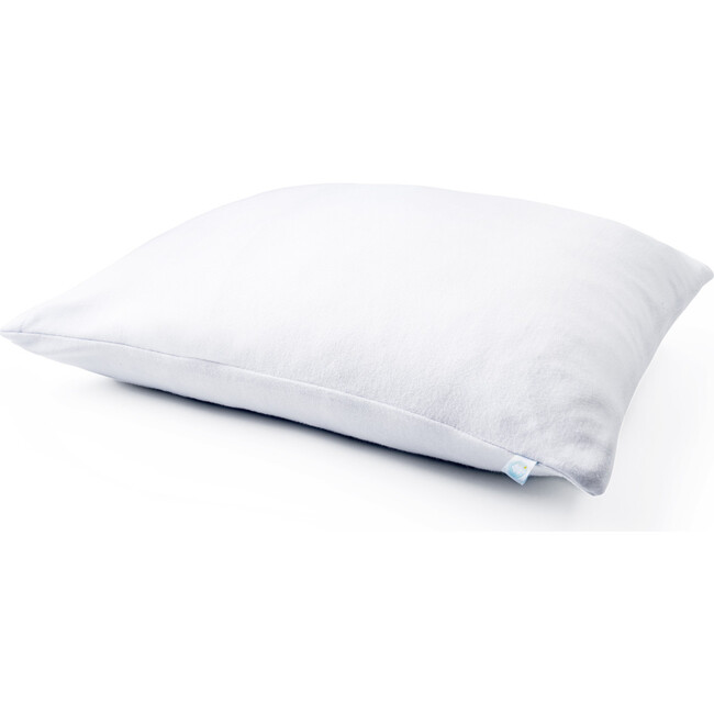 Dream Toddler Pillow with Bamboo Pillowcase, White