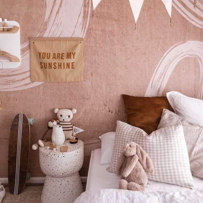 You Are My Sunshine Banner, Peach - Wall Décor - 3