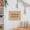 You Are My Sunshine Banner, Peach - Wall Décor - 4