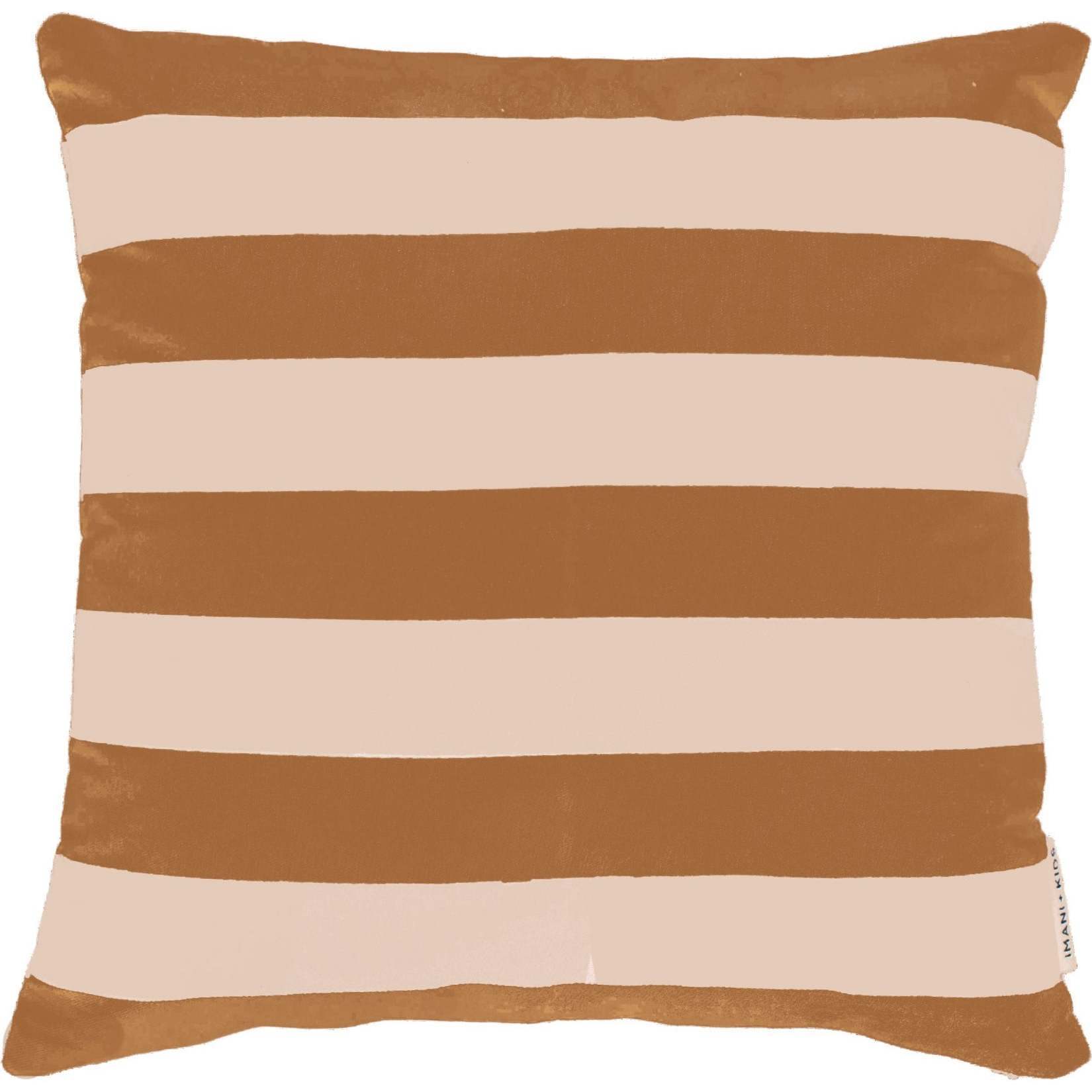 Stripe Pillow Case, Rust - Pillows - 1