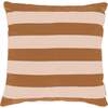 Stripe Pillow Case, Rust - Pillows - 1 - thumbnail