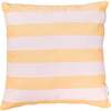 Stripe Pillow Case, Peach - Pillows - 1 - thumbnail