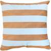 Stripe Pillow Case, Blue - Pillows - 1 - thumbnail