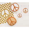 Peace Sign Pillow, Natural - Pillows - 3