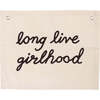 Long Live Girlhood Banner - Wall Décor - 1 - thumbnail