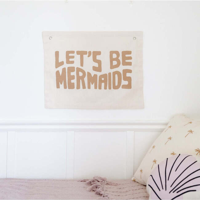 Let's Be Mermaids Banner - Wall Décor - 3