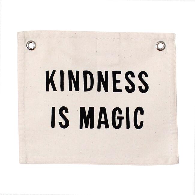 Kindness Is Magic Mini Banner, Natural