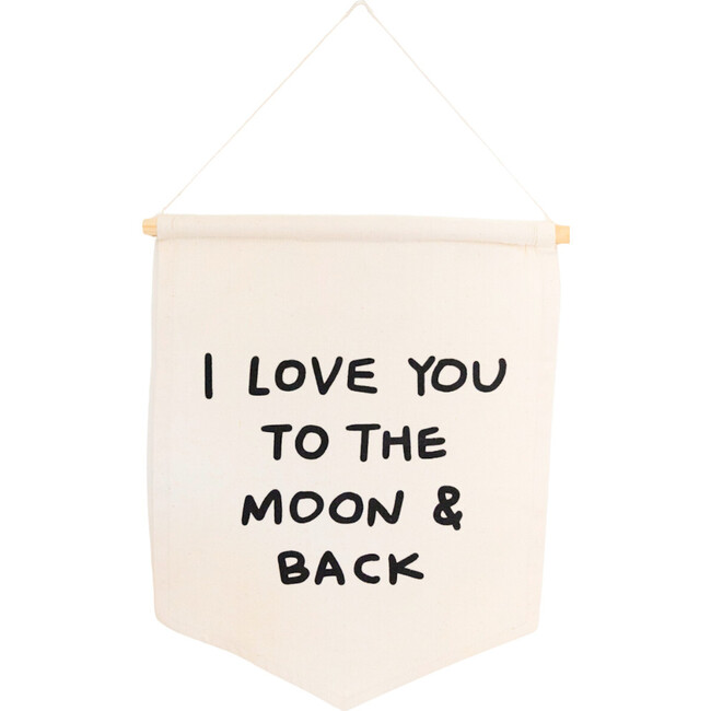 I Love You To The Moon And Back Hang Sign