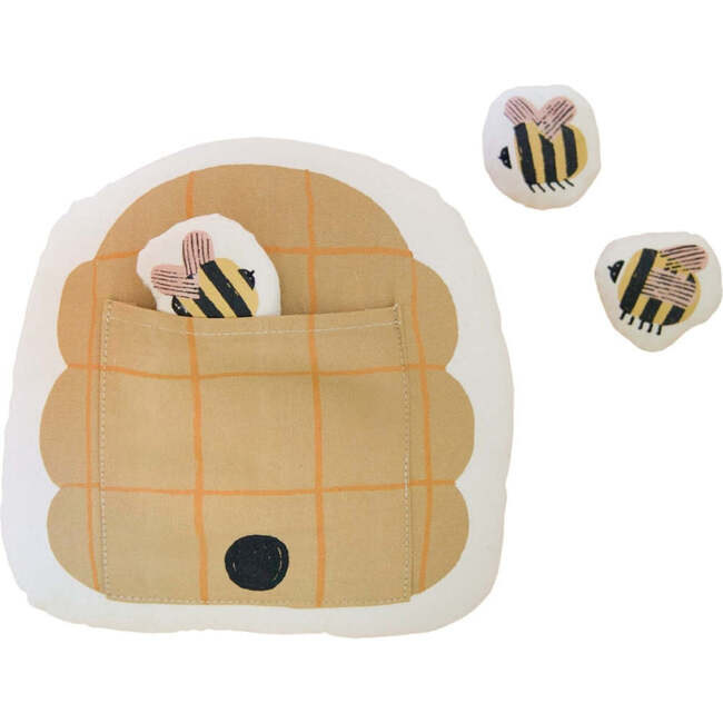 Interactive Bee Hive Pillow