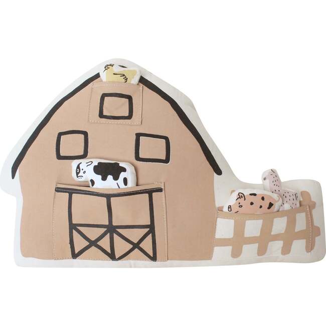 Interactive Farm House Pillow