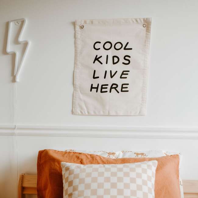 Cool Kids Banner, Natural - Wall Décor - 2