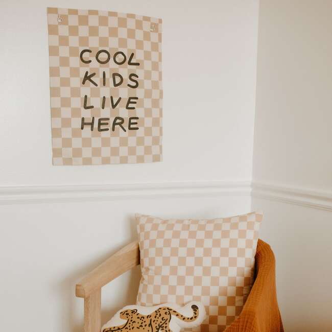 Cool Kids Banner, Checkered - Wall Décor - 3