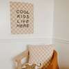 Cool Kids Banner, Checkered - Wall Décor - 3