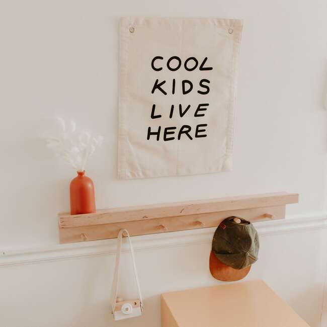 Cool Kids Banner, Natural - Wall Décor - 3