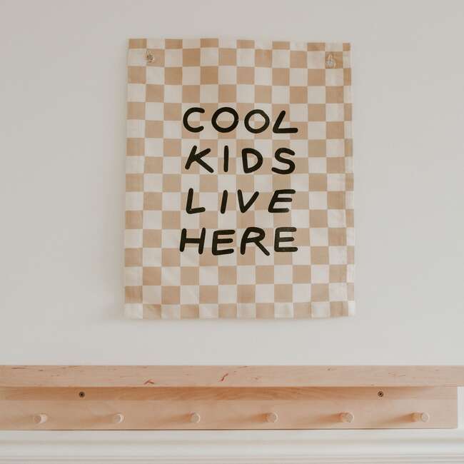 Cool Kids Banner, Checkered - Wall Décor - 4