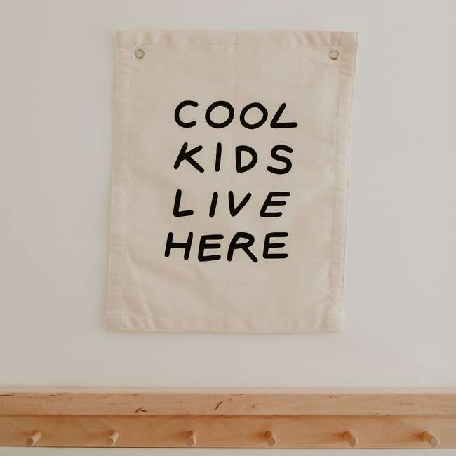 Cool Kids Banner, Natural - Wall Décor - 4