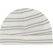 Ribbed Stripe Desert Sage Beanie Hat, Sage