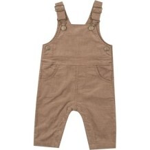 Cord Cinnamon Swirl Classic Overall, Cinnamon - Rompers - 1