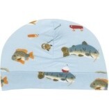 Fishing Beanie Hat, Blue