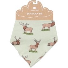 Elk Bandana Bib, Green