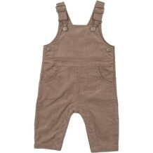 Cord Solid Sinopia Fresco Classic Overall, Brown