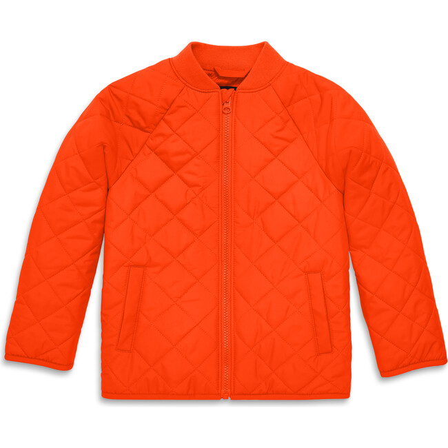 Quilted Lightweight Puffer Jacket, Pumpkin