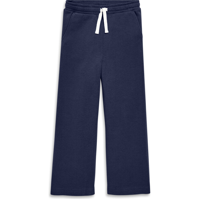 Wide Leg Sweatpant, Navy