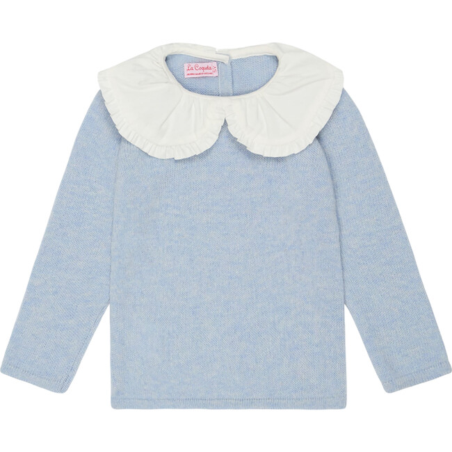 Light Blue Lupita Merino Girl Sweater