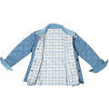 Bradley Barn High Collar Long Sleeve Quilted Jacket, Bay Tree Blue - Jackets - 6