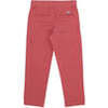 Bradford Slim-Fit Chino Pocket Trousers, Capeside Cranberry - Pants - 6