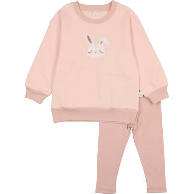 Bunny Sherpa Set, Pink