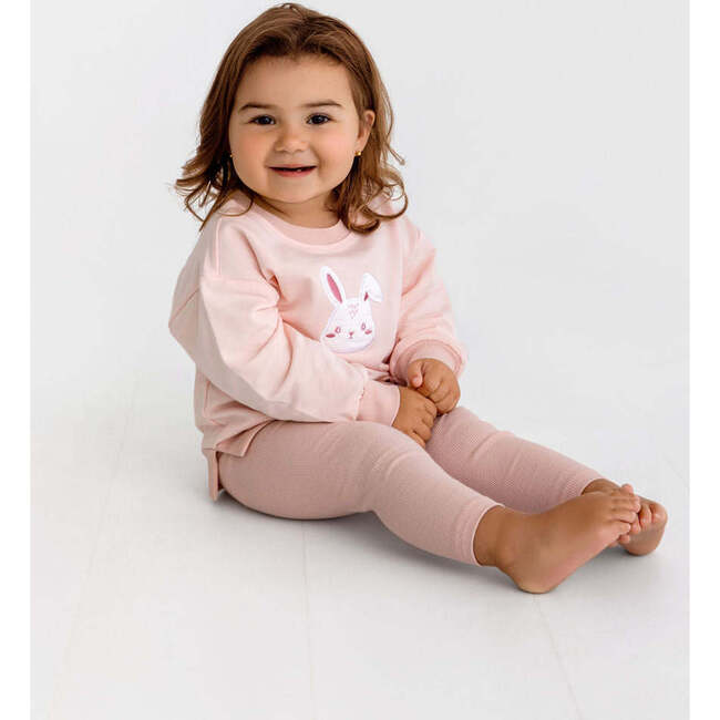 Bunny Sherpa Set, Pink - Mixed Apparel Set - 3