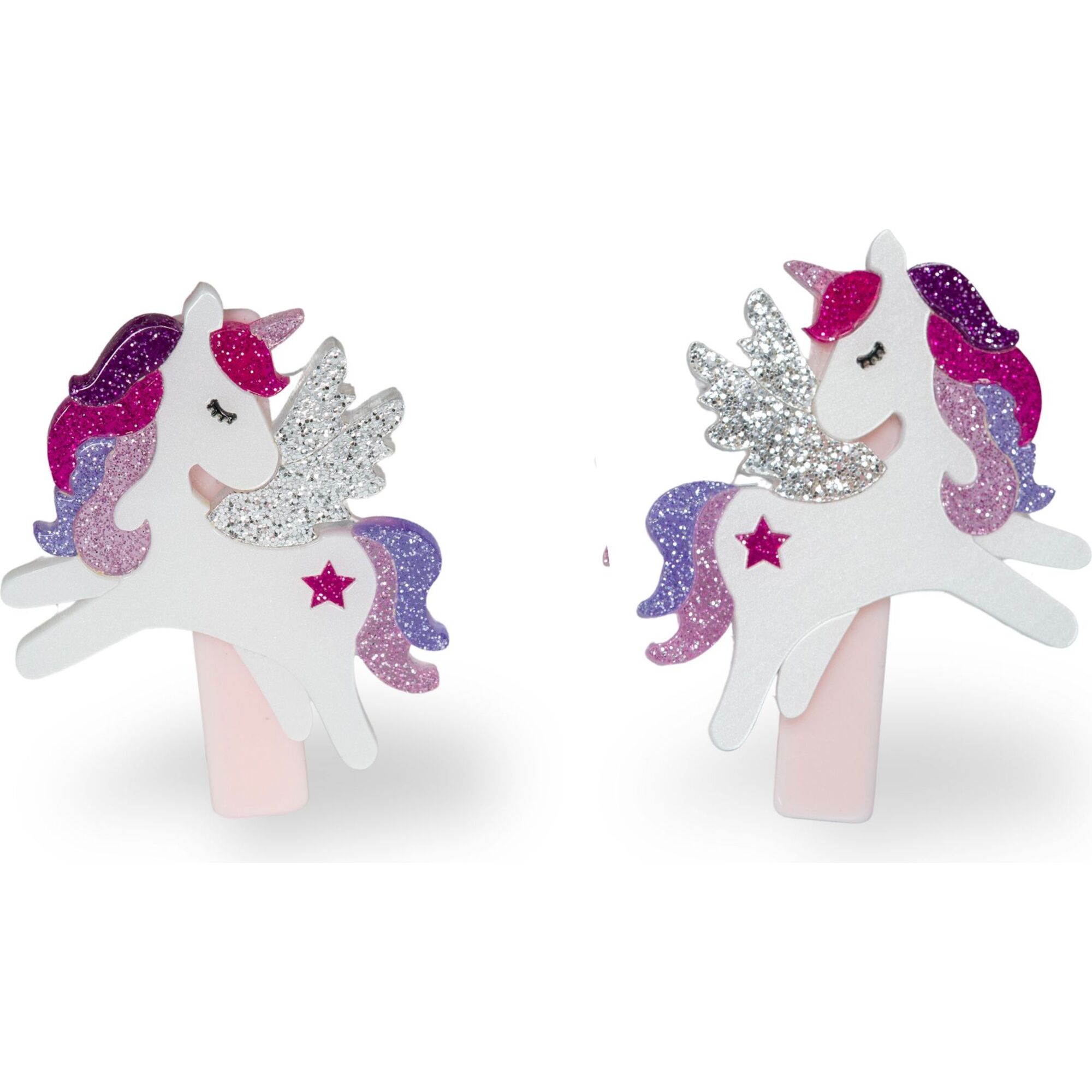 Unicorn Glitter Hair Clips - Hair Accessories - 1