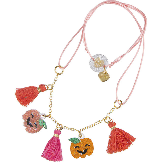 Pumpkins Halloween Necklace