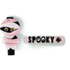 Spooky Mummy Pink Alligator Clips - Hair Accessories - 1 - thumbnail