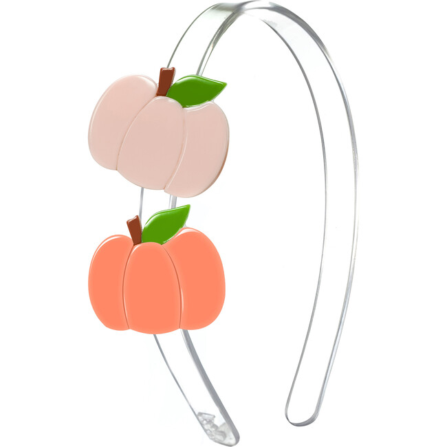 Double Pumpkins Coral Headband