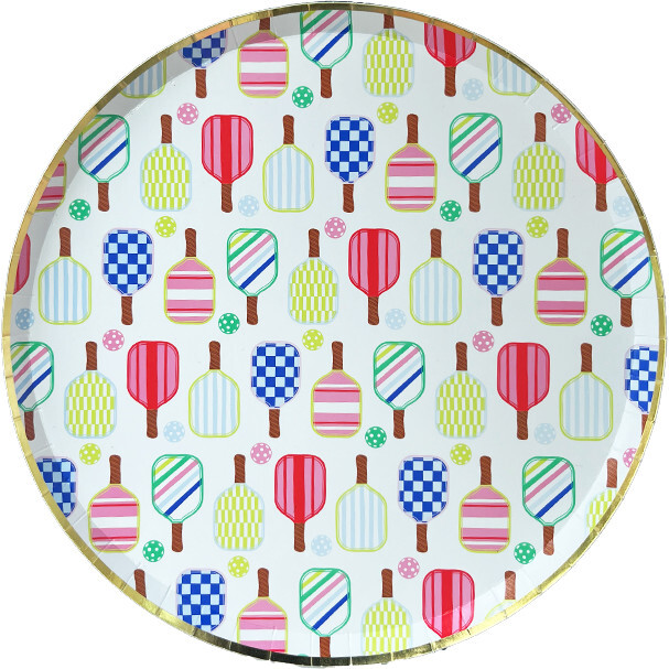 Pickleball Social Club Dessert Plates