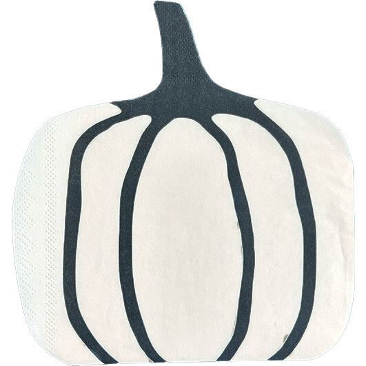 Hocus Pocus White Pumpkin Large Napkins