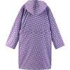 Kids Lounging Robe, Checkered Flower & Smiles - Robes - 2