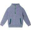 Kids Stretch Cord Sweatshirt & Pant Set, Navy Green - Mixed Apparel Set - 2