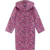 Kids Lounging Robe, Pink Heart - Robes - 2