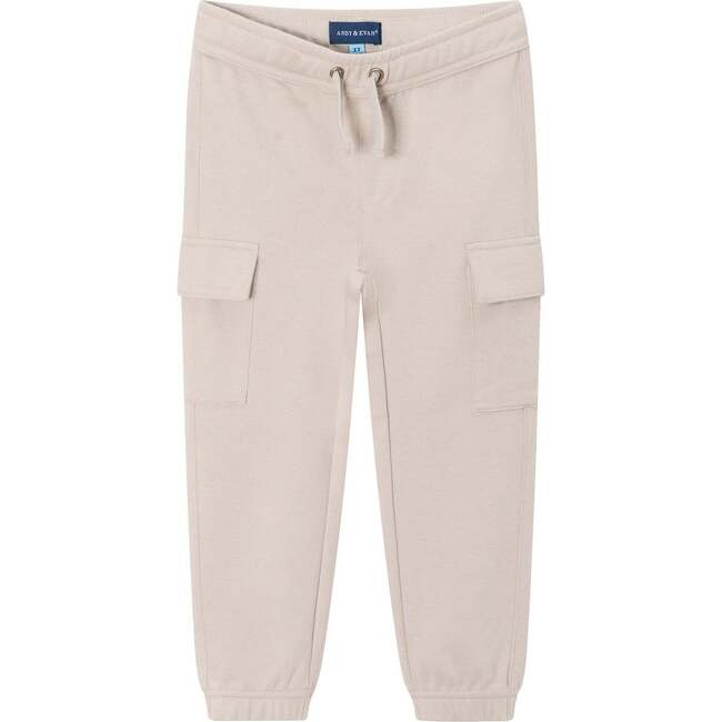 Kids Pique Jogger, Tan