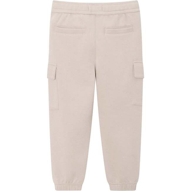 Kids Pique Jogger, Tan - Sweatpants - 5